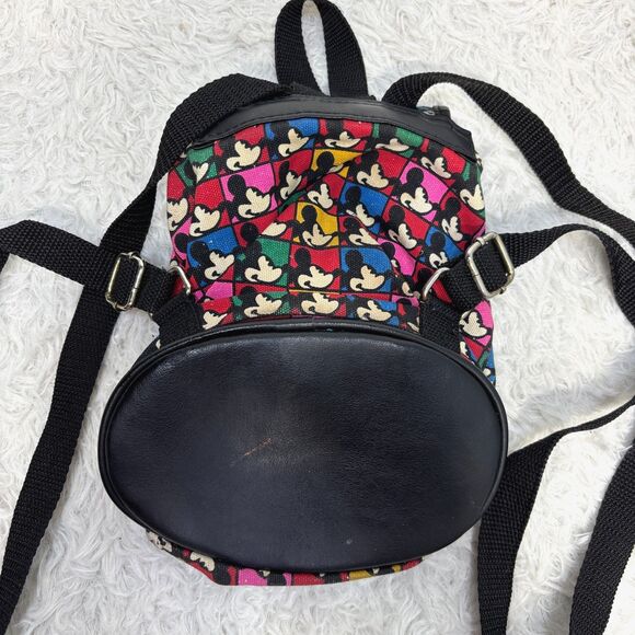 Vtg Mickey & Co. Mini Mickey Mouse Colorful Backpack Bag Tote main image 5